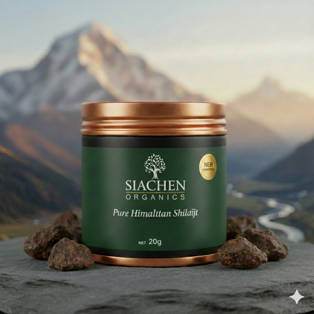 Siachen Organics new shilajit